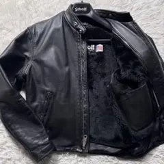 美品/希少✨schott ライダースジャケット　シングル　ブラック schott - 【倉吉店】 中古 schott | ショット ライダース