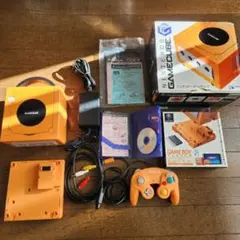 GameCube オレンジ 本体 + ゲームボーイプレイヤー