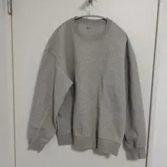 UNIQLO Cオーバーサイズスウェットシャツ M ベージュ