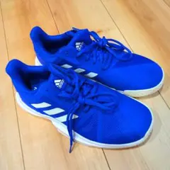 adidas COURT JAM ブルー テニスシューズ 26cm オールコート