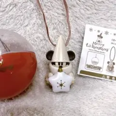 ディズニー クリスマス 2025 リルリンリン　カプセルトイ　白帽子