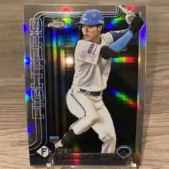 topps chrome npb 2025 柴田獅子　リフラクター