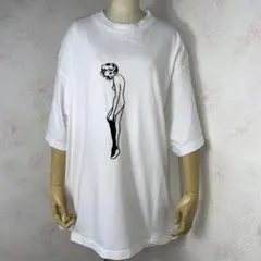 極美品 WHIMSY エロ セクシー Tシャツ ホワイト XLサイズのサムネイル