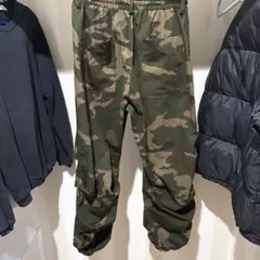 平本蓮カモフラージュ カーゴパンツ M