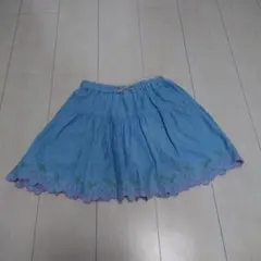 any FAM エニィファム　 デニム風キュロット 130