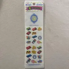 平成レトロ　サンディライオン　シール　キラキラシール　美品