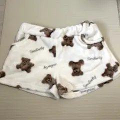GRL ルームウェア　ショートパンツ　くま　もこもこのサムネイル