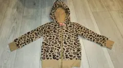 BABYDOLL ヒョウ柄パーカー 90 ベビードール　レオパード