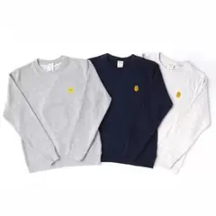 ノラネコぐんだん　ノラネコ刺繍トレーナー L ユニセックス　オートミール