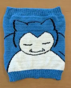 新品未使用　ポケモン　カビゴン　腹巻き　ボディウォーマー　ブルー　Ｍ〜Ｌ