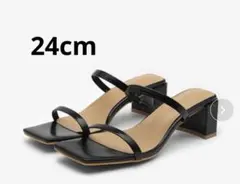 韓国ブランド SAPPUN ヒールとバレエシューズセット 24cmのサムネイル