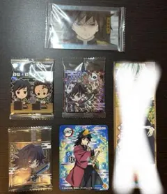 鬼滅の刃 冨岡義勇 錆兎 竈門炭治郎 ウエハース13 其ノ十三 シール 丸美屋