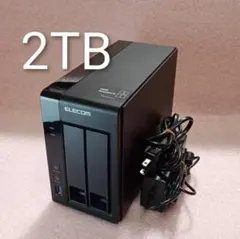 ★【美品】2TB QNAP OEM NAS TS-231P同等品 2ベイ