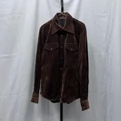 y2k archive LUVA TRAM 羊革 シュリンク加工 レザーシャツ y2k archive LUVA TRAM 羊革 シュリンク加工 レザーシャツ - メルカリ
