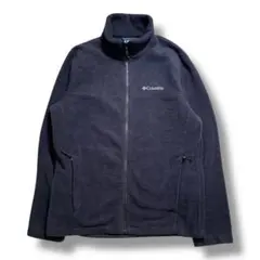 F1303　【即購入OK】　Columbia　フリースジャケット　S　ブラック