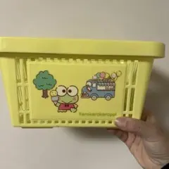 Kerokerokeroppi & Hello Kitty イエローバスケット