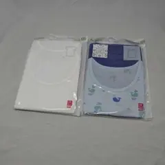 ユニクロ120メッシュインナータンクトップ×2枚と半袖×2枚の計4枚