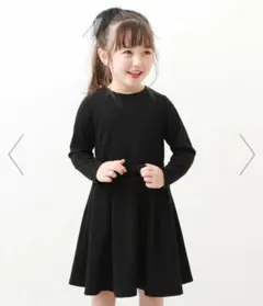 【美品】devirock フォーマル ウエストリボン ワンピース 100cm