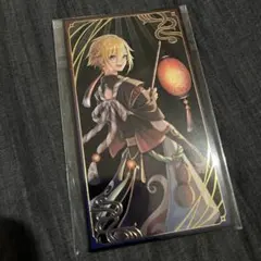 卯月コウ　妖怪万化　お札風カード　にじさんじ