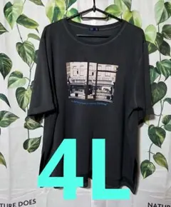 フォトプリント 半袖カットソー 4L