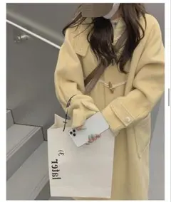 ダッフルコート　amood nugu h&m ニコアンド　ザラ　ジーユー　kbf