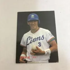 清原和博 ルーキー 西武ライオンズ 1986年プロ野球カード カルビー