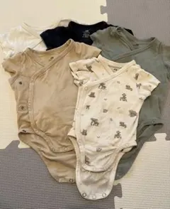 H&M ベビー肌着 5点セット 3-6M