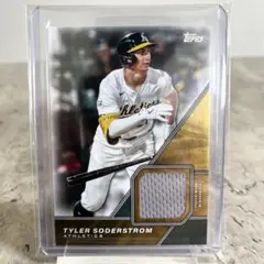 【ローダー付き】Tyler Soderstrom Topps メモラビリアカード