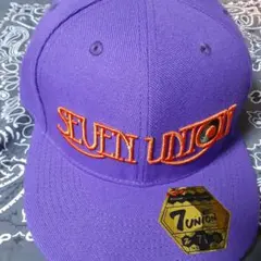 SEVEN UNION 紫 キャップのサムネイル