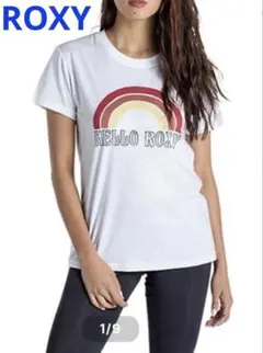 ROXY ロキシー GOOD MOOD ROXY 半袖Tシャツ レディース白　Mのサムネイル