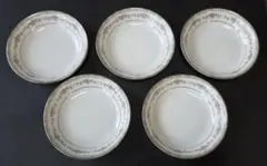 Noritake オールドノリタケ 2875 6枚セット 金縁ローズプレート - メルカリ