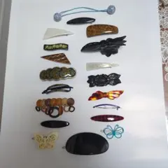 バレッタ　ヘアクリップ 19点