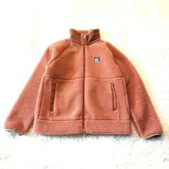 美品♡ヘリーハンセン ファイバーパイルジャケット プラム L 希少カラー