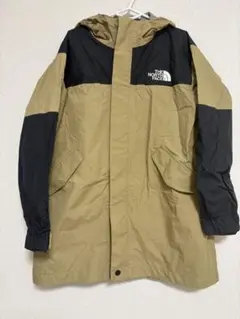 美品　ノースフェイス　マウンテンパーカー　130サイズ　子供　アウター　ベージュ