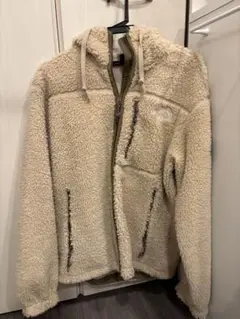 THE NORTH FACE プレイグリーン フリースジャケット フード