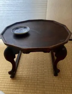 李朝 ソバン 小盤 韓国 お膳 花形 虎脚 虎足 花台 - メルカリ