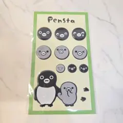 Suicaのペンギン ぷくぷくシール Pensta