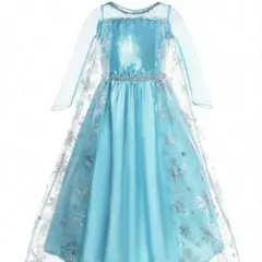 ラスト一点！早い物勝ち！SALEアナ雪　エルサ　ドレス　120cm
