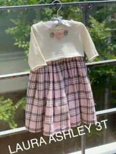 【ローラアシュレイ】ワンピースとボレロのセット　3T