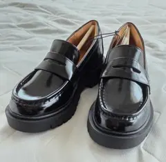 【新品未使用】ユニクロC コンフィールタッチローファー　ブラック　23cm