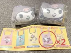 ちいかわ×サンリオキャラクターズ エコバッグ 【モモンガ×クロミ】2コセット
