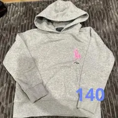 値下げ‼️Polo Ralph Lauren パーカー ピンクポニーS/P 140