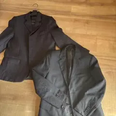 コムサ150黒スーツ2着とベストとパンツおまとめ