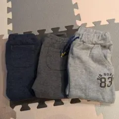 ベビーパンツユニクロ F.O.KIDS まとめ売り 裏起毛 90