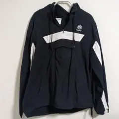 Reebok Classic フード付きジャケット L ブラック/ホワイト