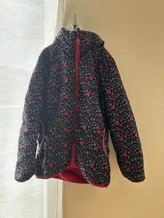 中綿付き　花柄ジャケット 130cm