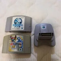 ニンテンドー64  ソフト2本 GBパック