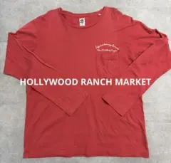 HOLLYWOOD RANCH MARKET長袖カットソー レッド　サイズ3