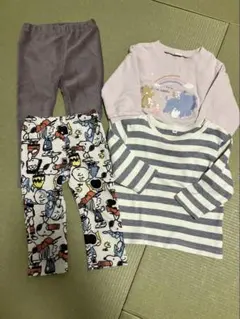 トレーナー　ロンT 裏起毛ズボン　90 まとめ売り