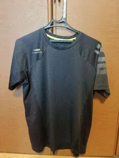 TIGORA メンズ 半袖Tシャツ ブラック